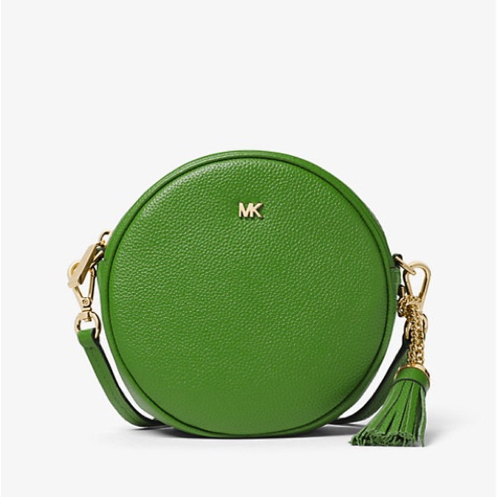 Michael Kors Green Canteen Crossbody Bag